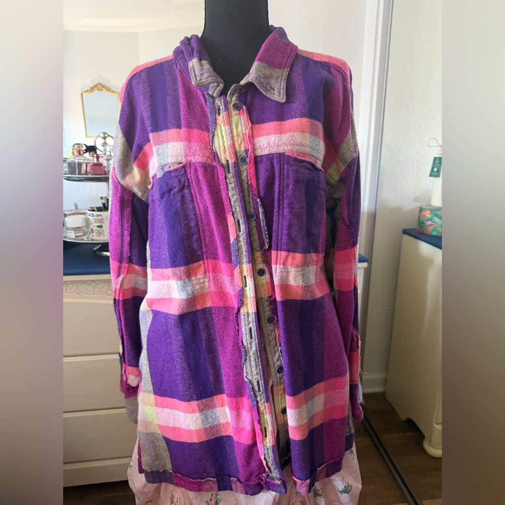 We the Free Flannel 

Women's Purple We The Free So Long - Picture 4 of 5